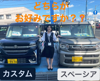 スペーシアとスペーシアカスタムの違い